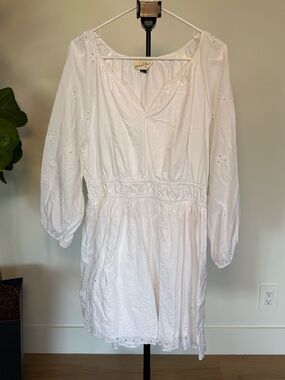 Universal Thread White Eyelet Mini Dress